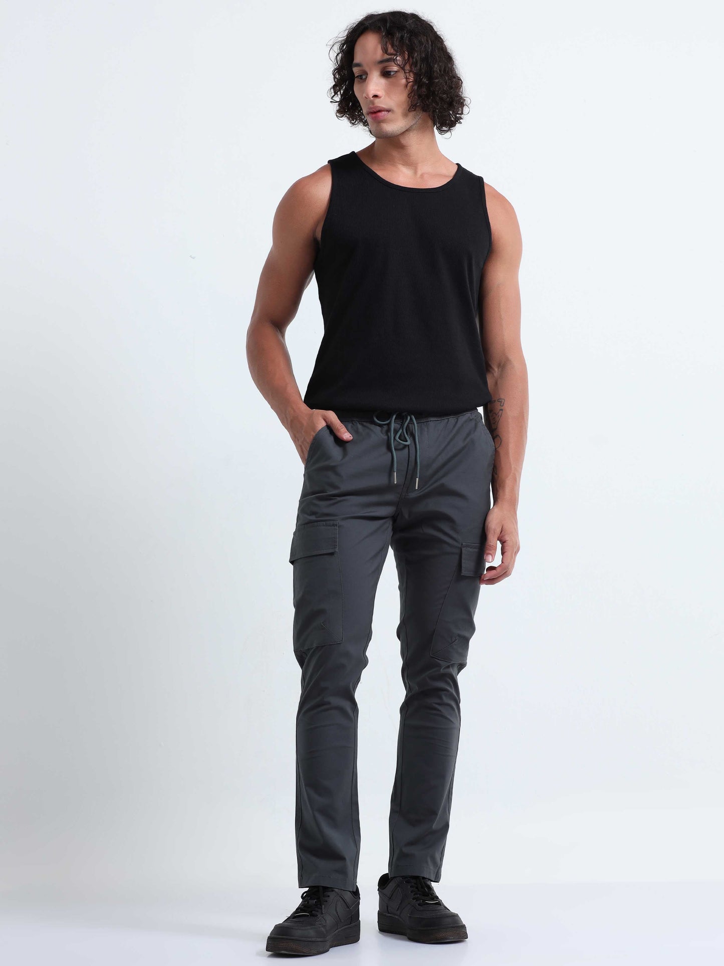 Air Sense Metal Grey Cargo Pants