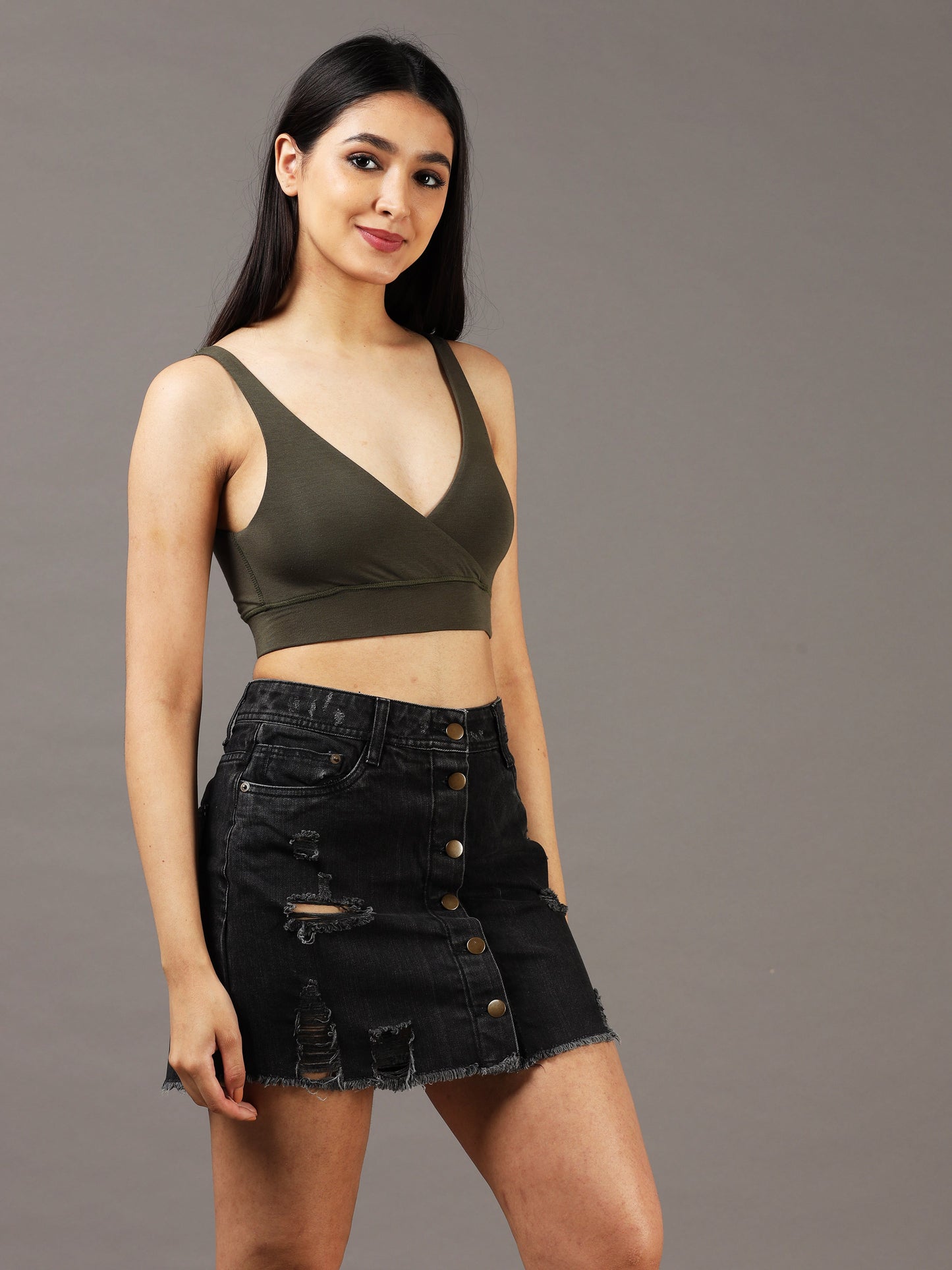 Women Juniper Cross Bralette
