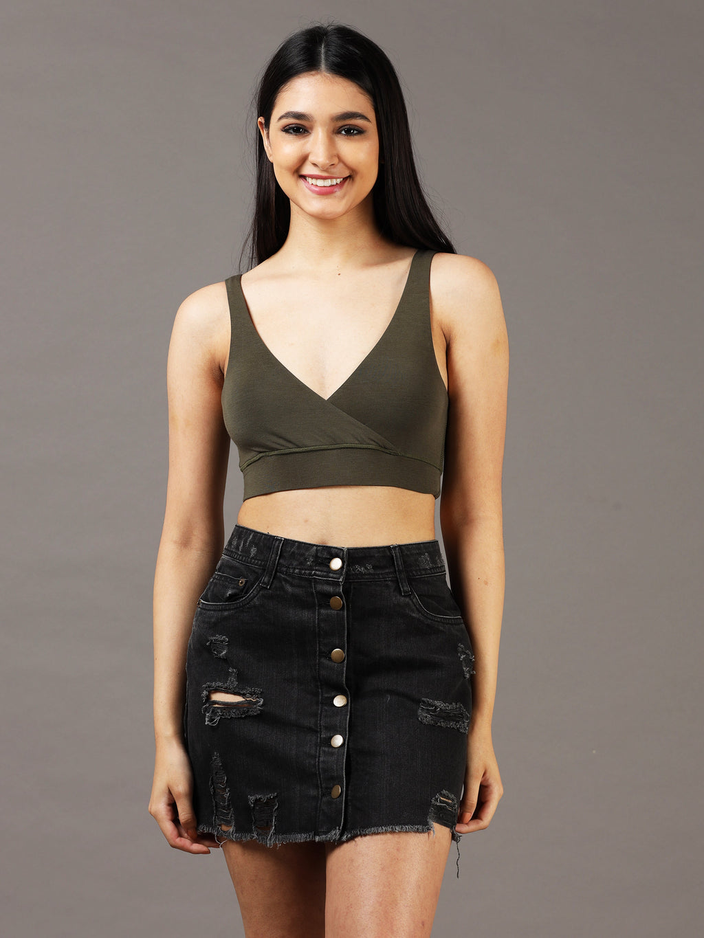Women Juniper Cross Bralette