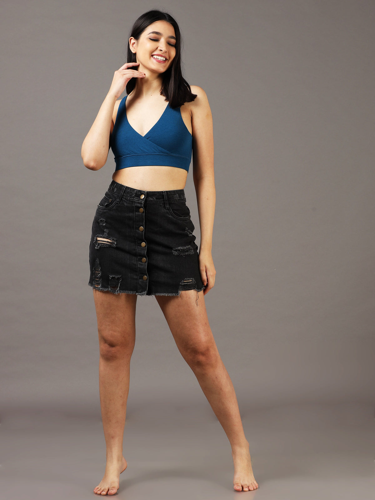 Women Neptune View Cross Bralette