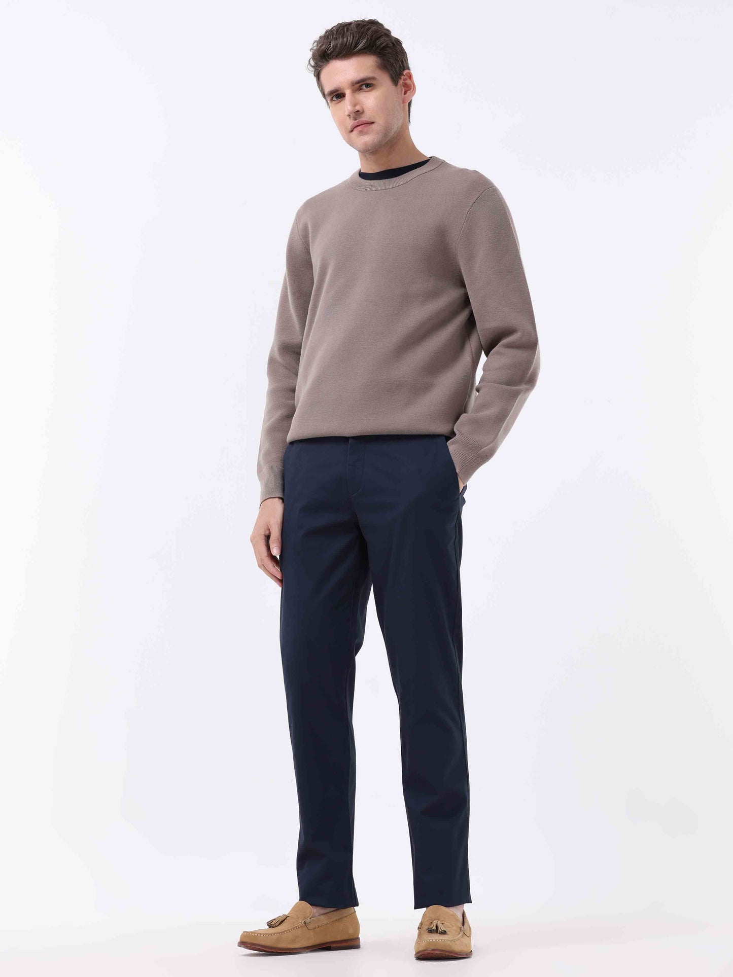 Broken Signature Navy Chino