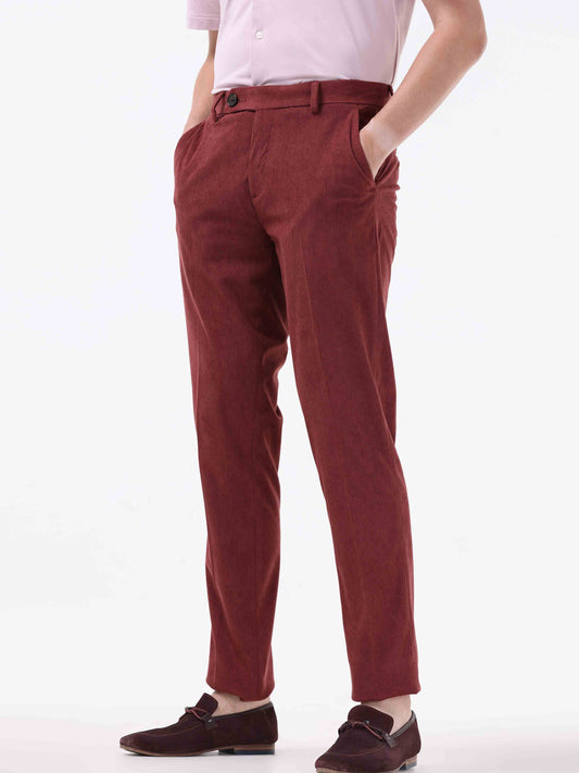 Statement Corduroy Wine Pant