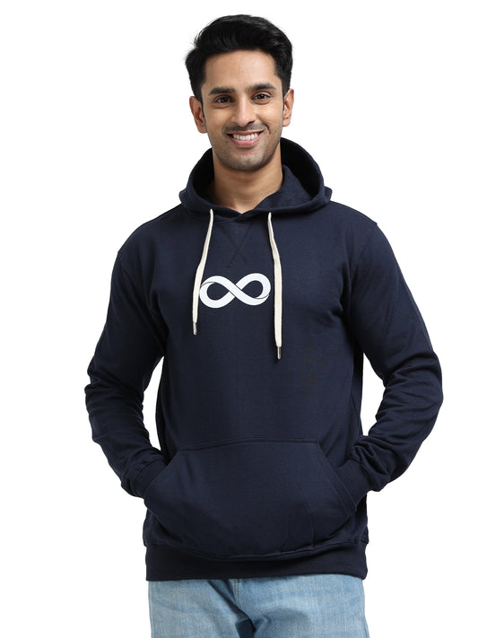 Navy Blue Hoodie Bio Wash Fleece
