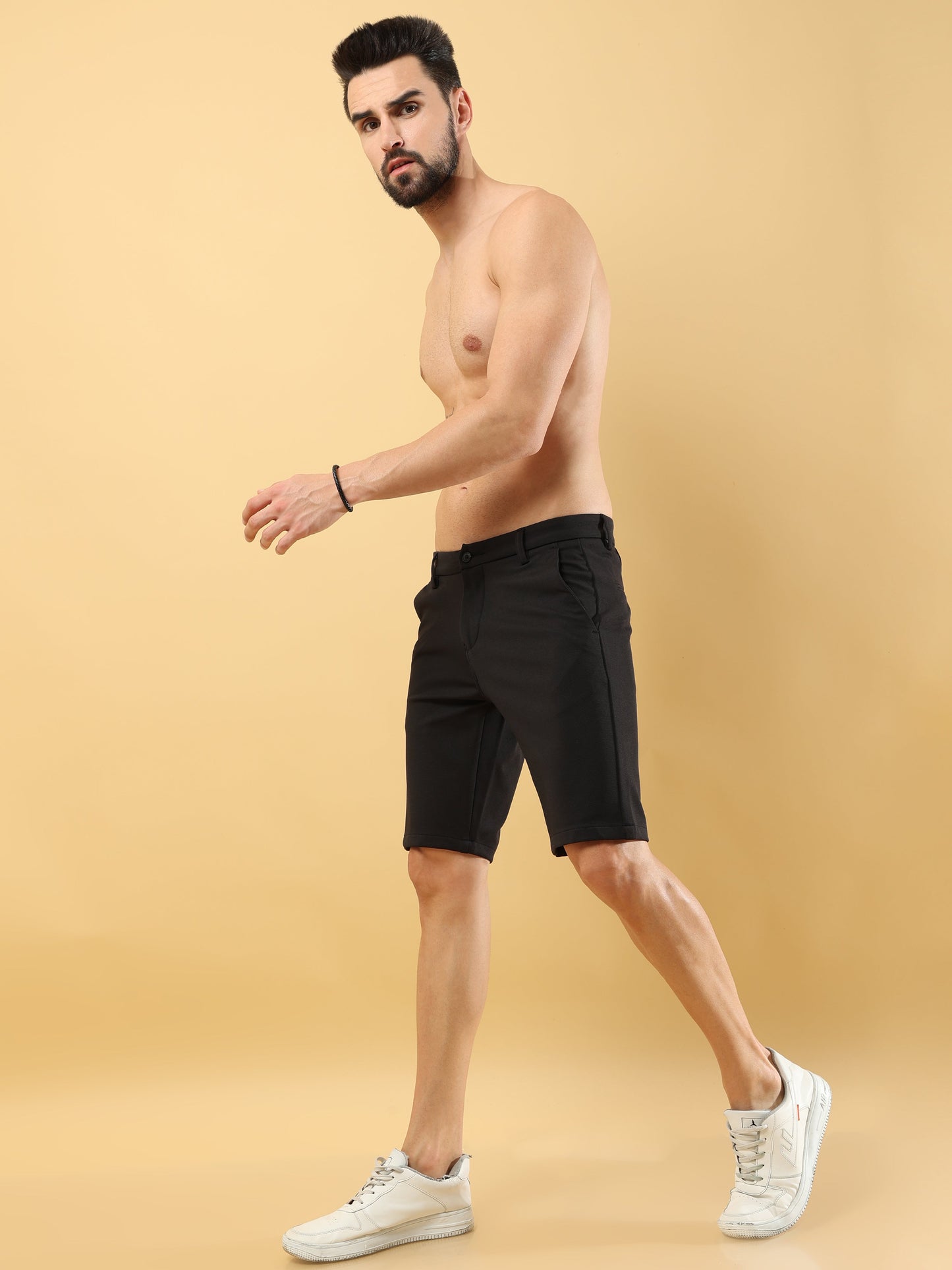 Power Stretch Black Shorts