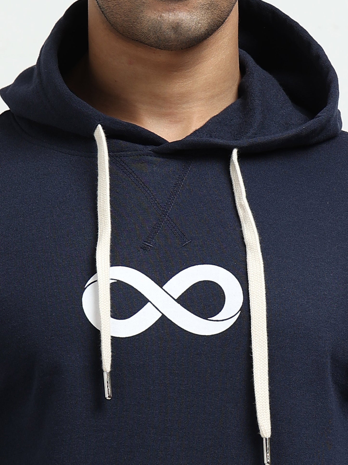 Navy Blue Hoodie Bio Wash Fleece