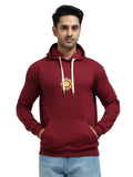 Maroon Hoodie Bio Wash Fleece