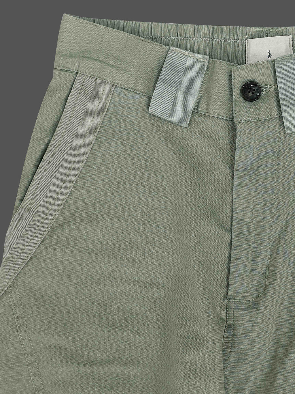 Lucent Straight Fit Trouser In Olive