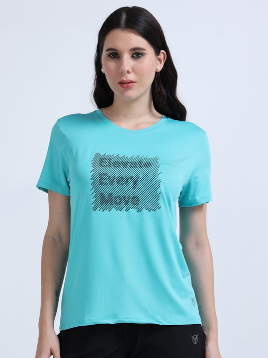 Turquoise Mint Peak Performance T- Shirt