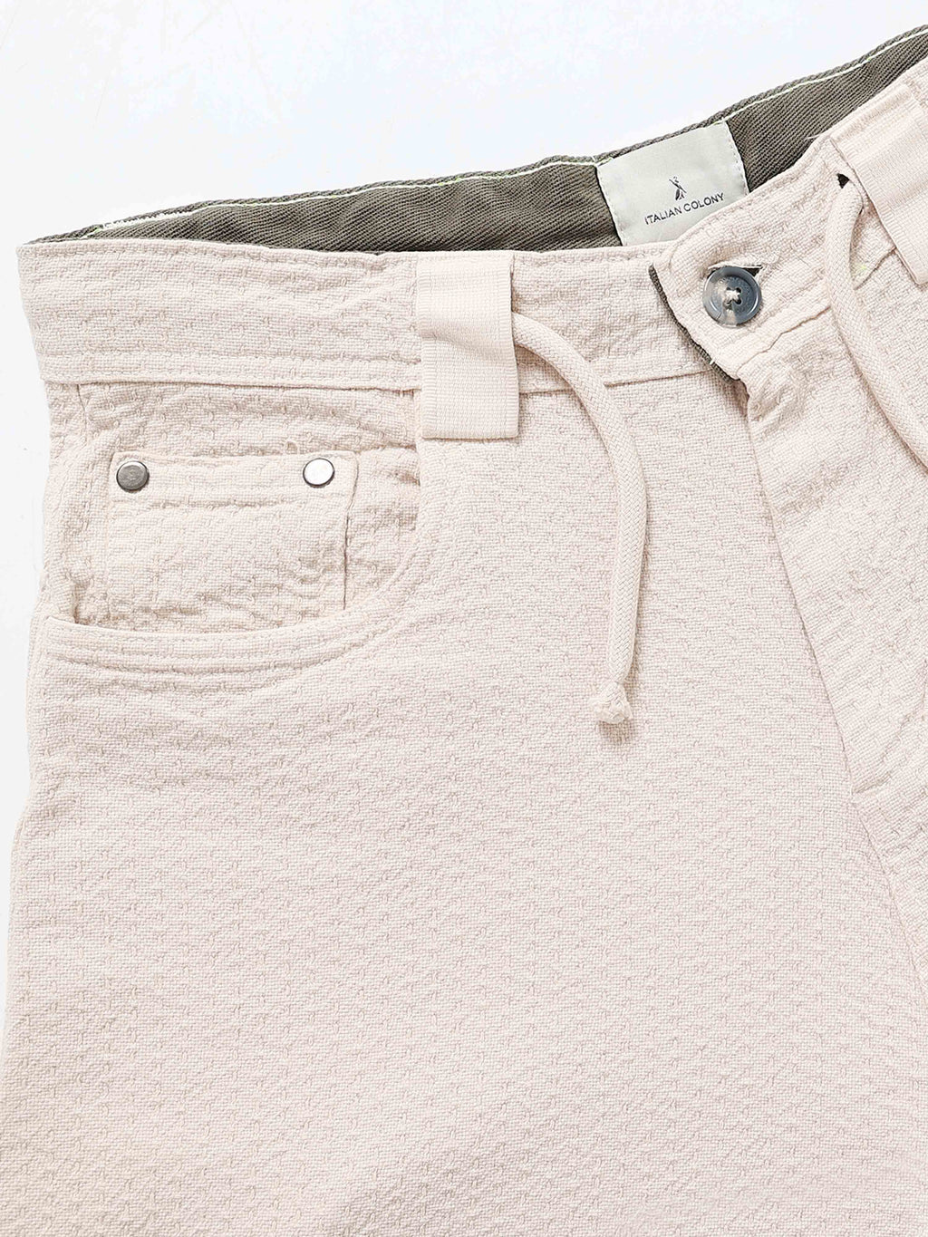 Weavon Relaxed Trouser In Cream