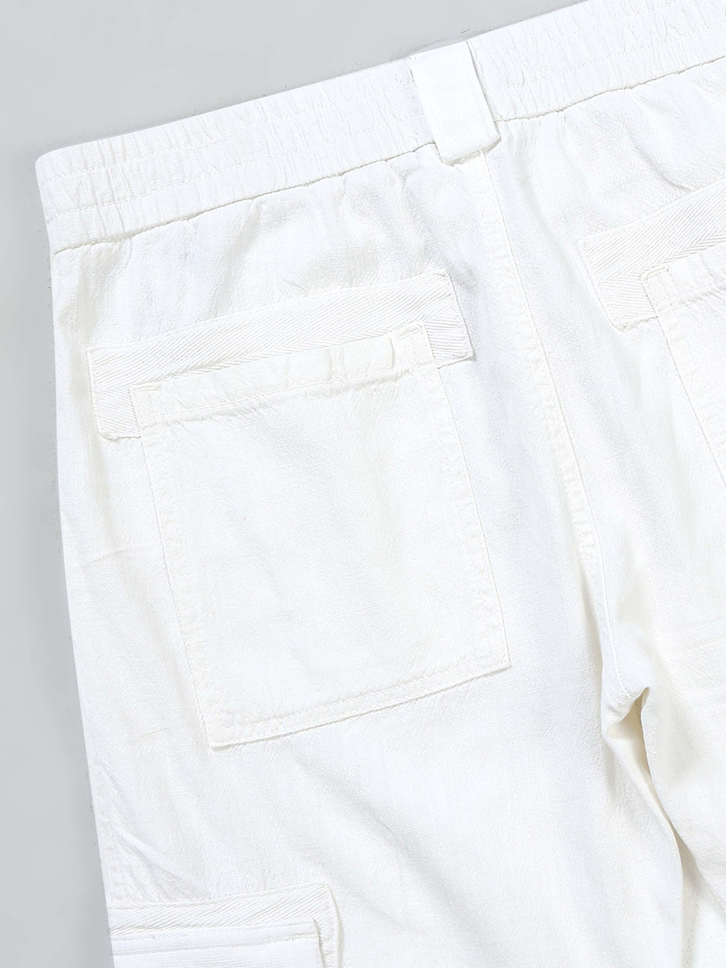 Nomade Utility Linen Cargo In White