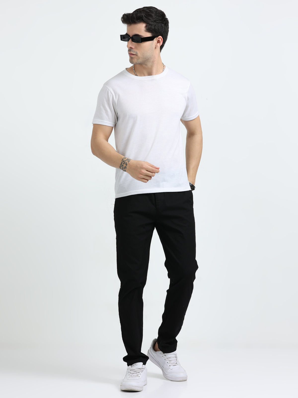 Lazy Linen Comfy Trouser - Black