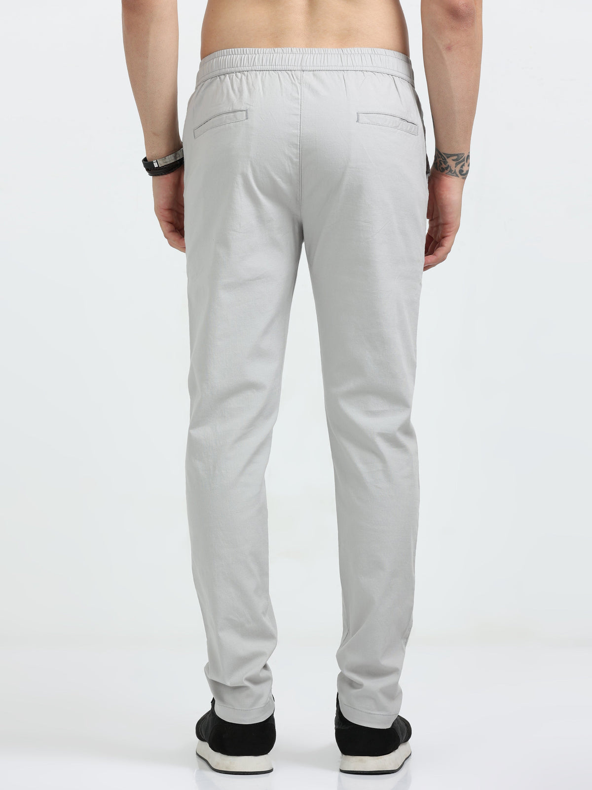 Lazy Linen Comfy Trouser - Stone