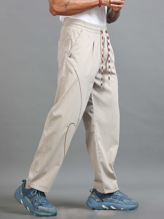 Flowstate Relaxed Trouser In Cream