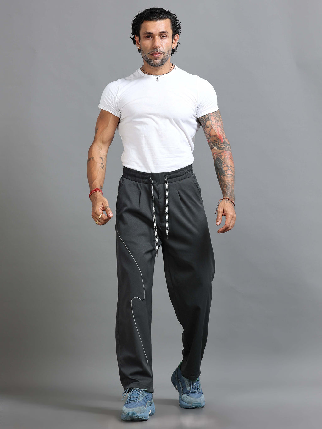 Flowstate Relaxed Trouser In Grey