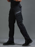 Rugged Zip Cargo Pant in Black (Taped Edition)