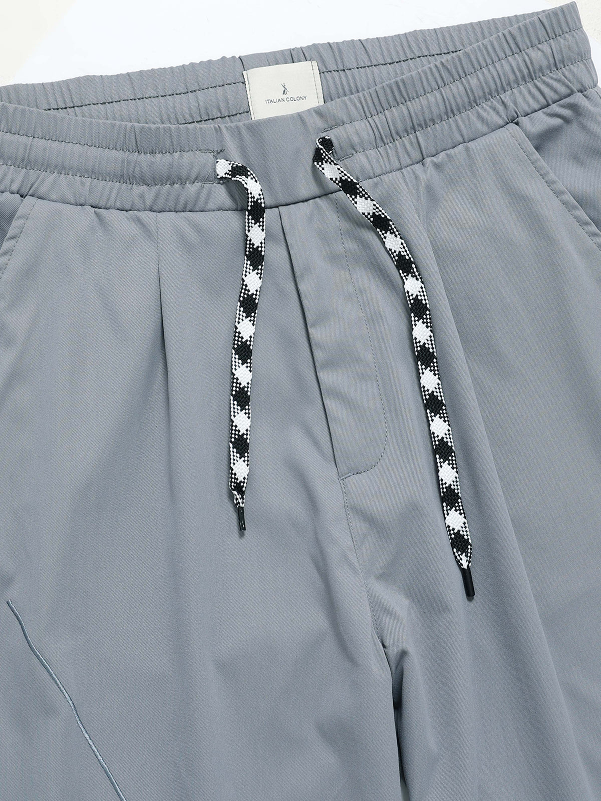 Flowstate Relaxed Trouser In Light Grey