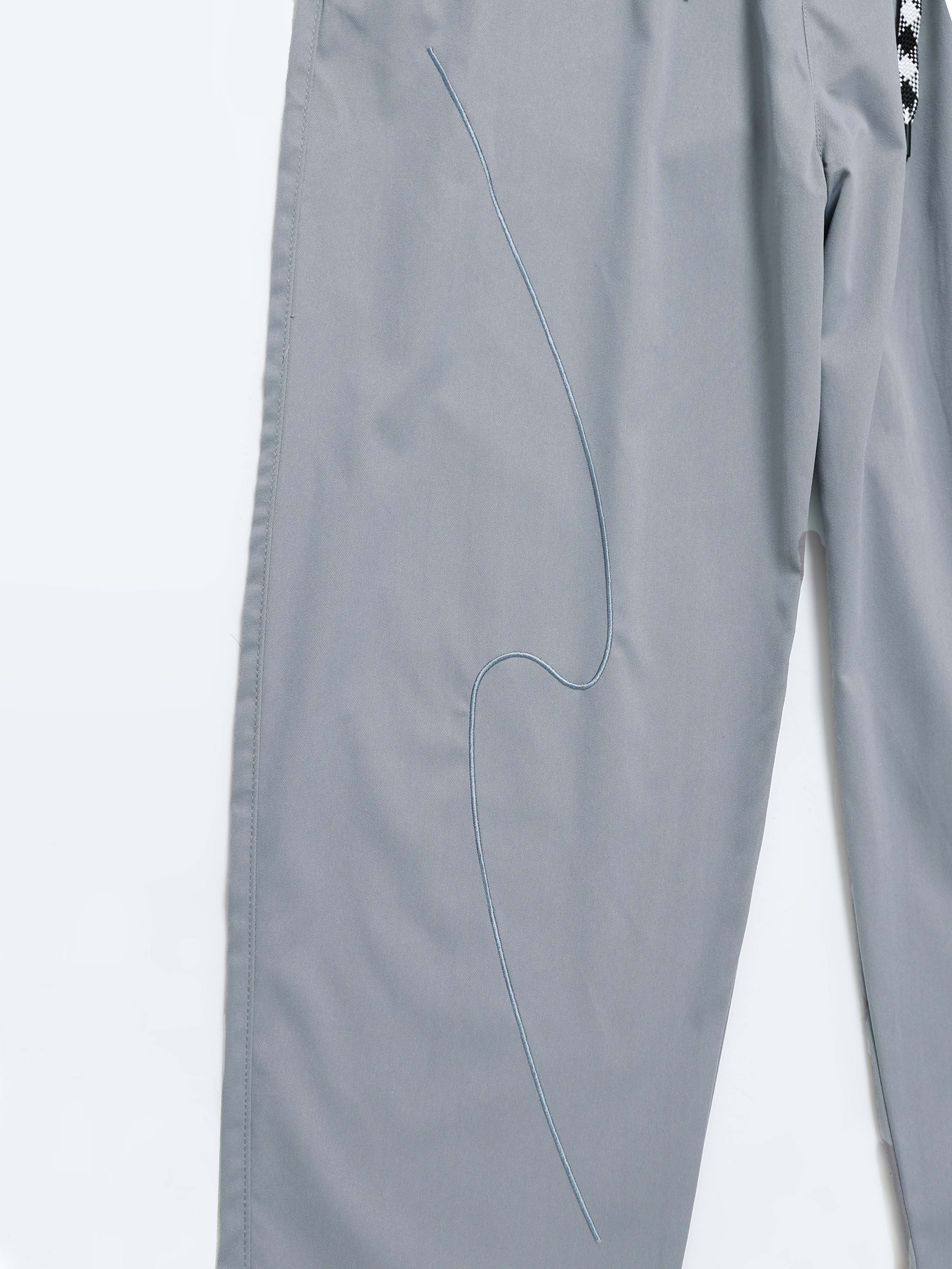 Flowstate Relaxed Trouser In Light Grey