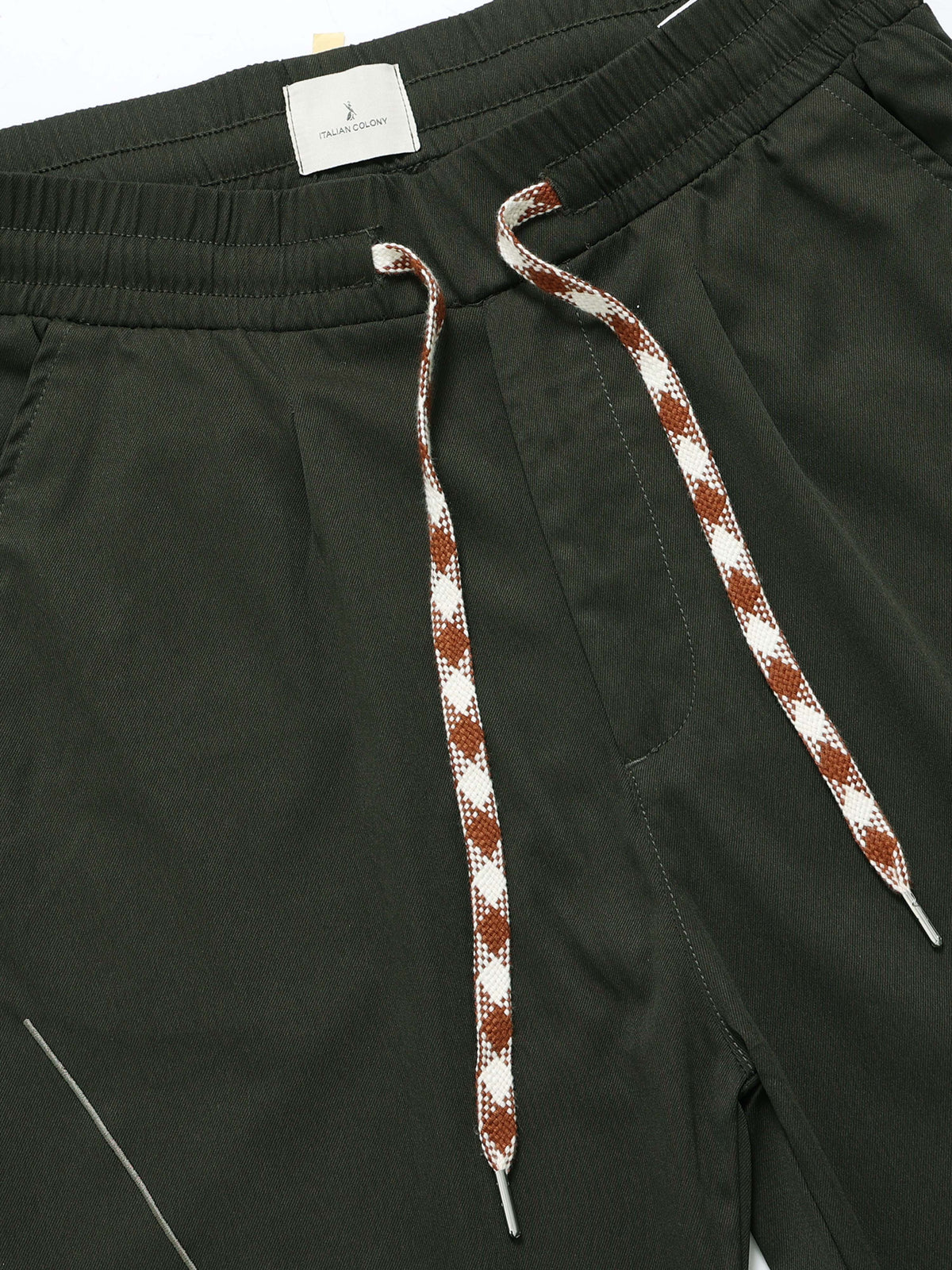 Flowstate Relaxed Trouser In Dark Olive