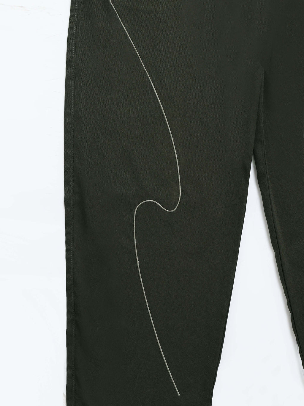 Flowstate Relaxed Trouser In Dark Olive