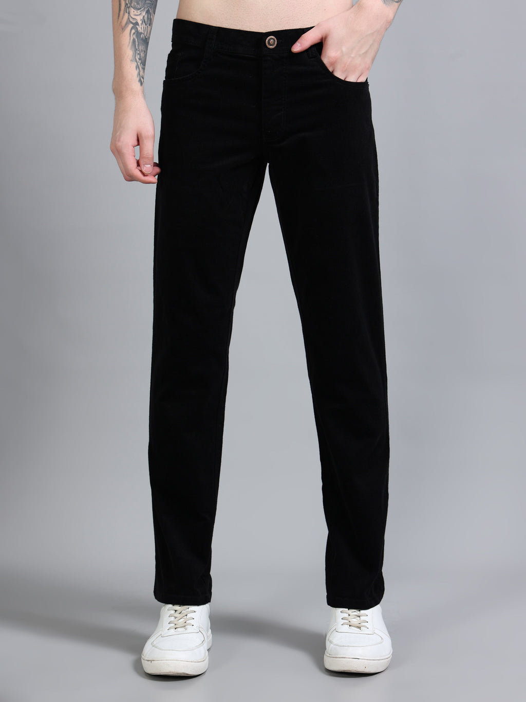 Navy Corduroy Trousers​ | Corduroy Pant  Mens
