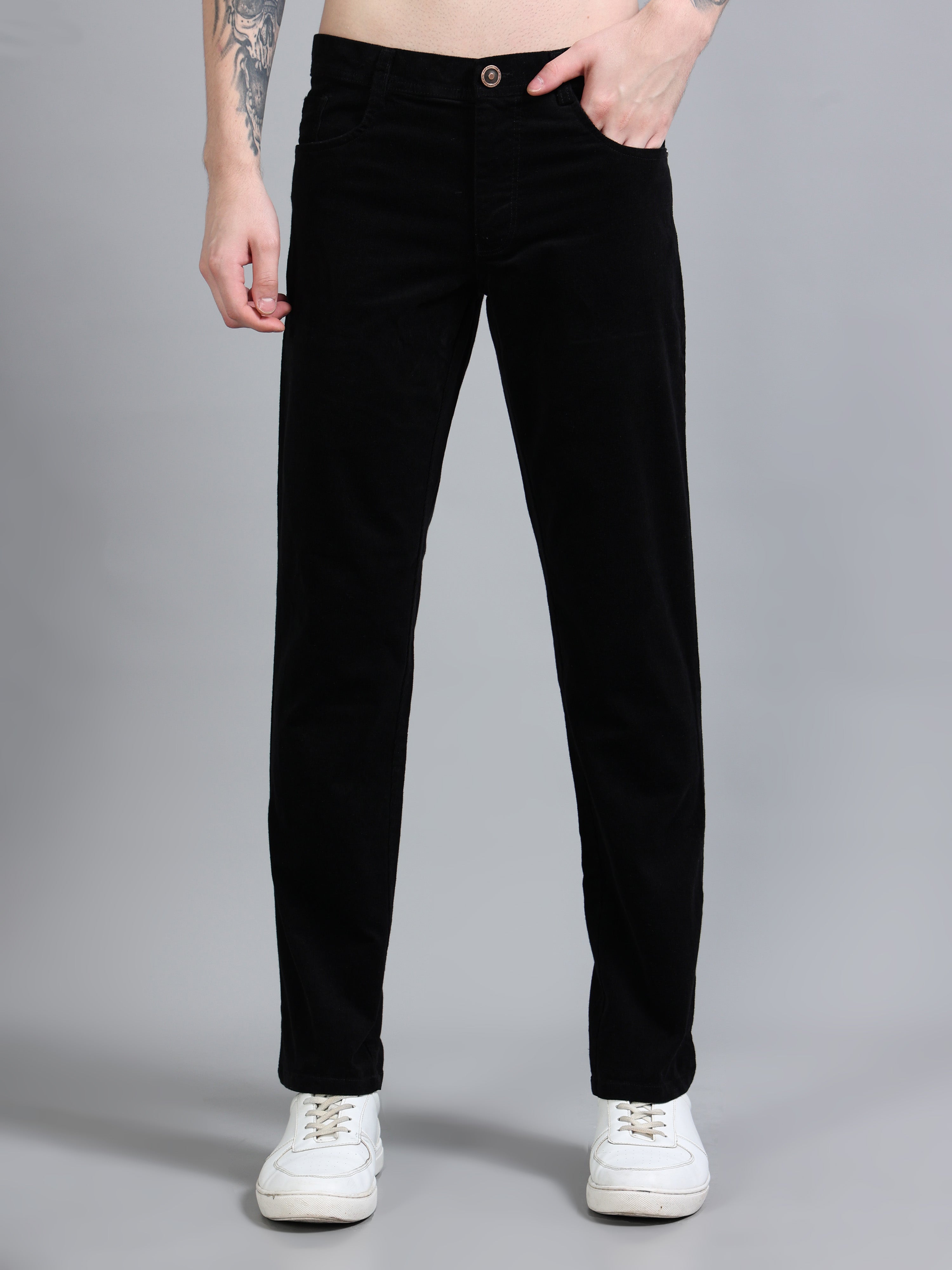 Navy Corduroy Trousers​ | Corduroy Pant  Mens
