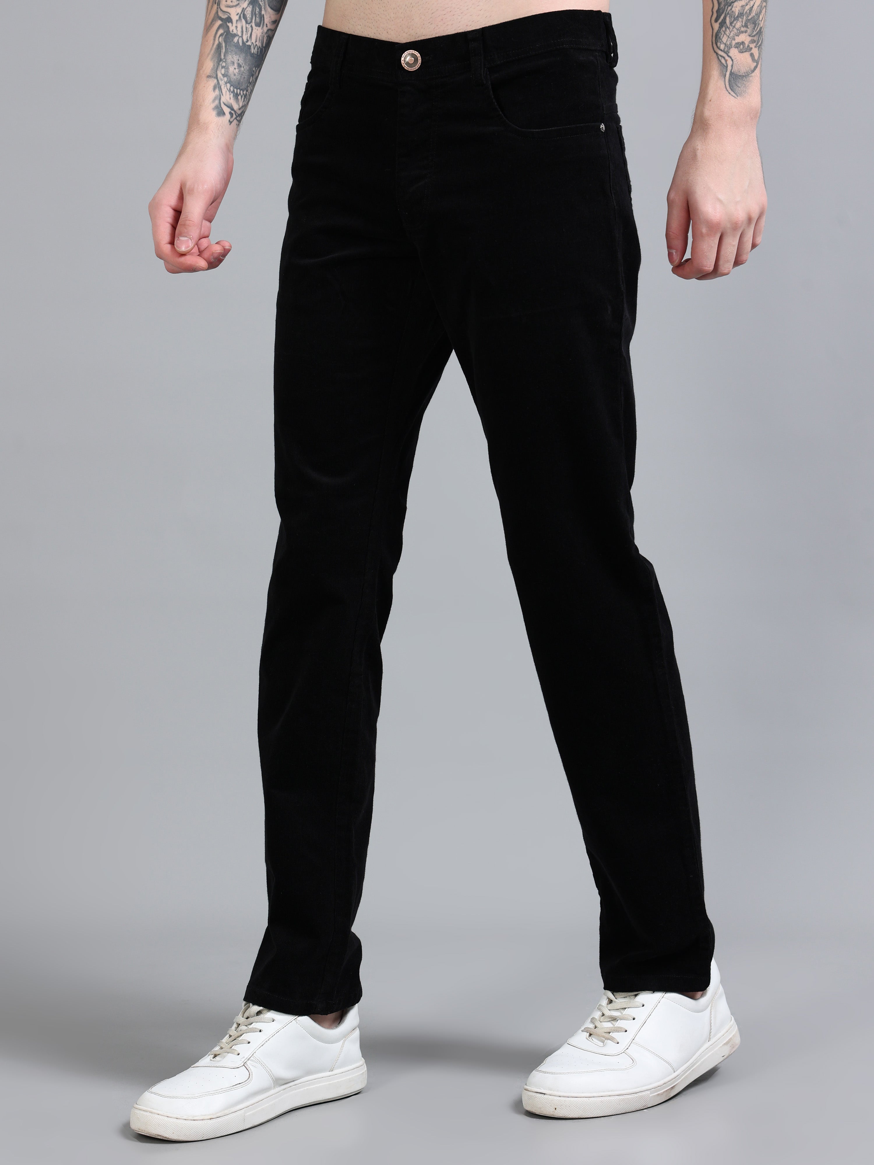 Navy Corduroy Trousers​ | Corduroy Pant  Mens