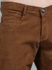 Men Corduroy Trousers-Khaki