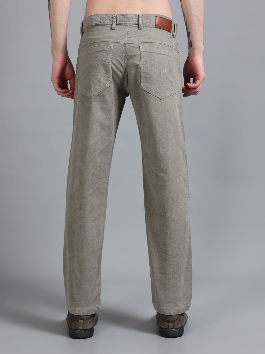 Light Grey Corduroy Trousers Mens​ | Lt Grey Pants