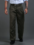 Riviera Relaxed Trouser In Brown