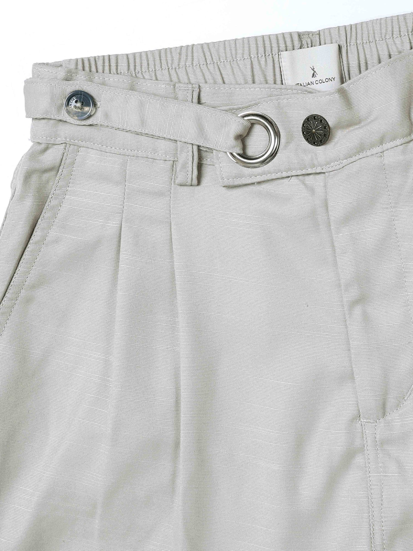 Riviera Relaxed Trouser In Stone Grey