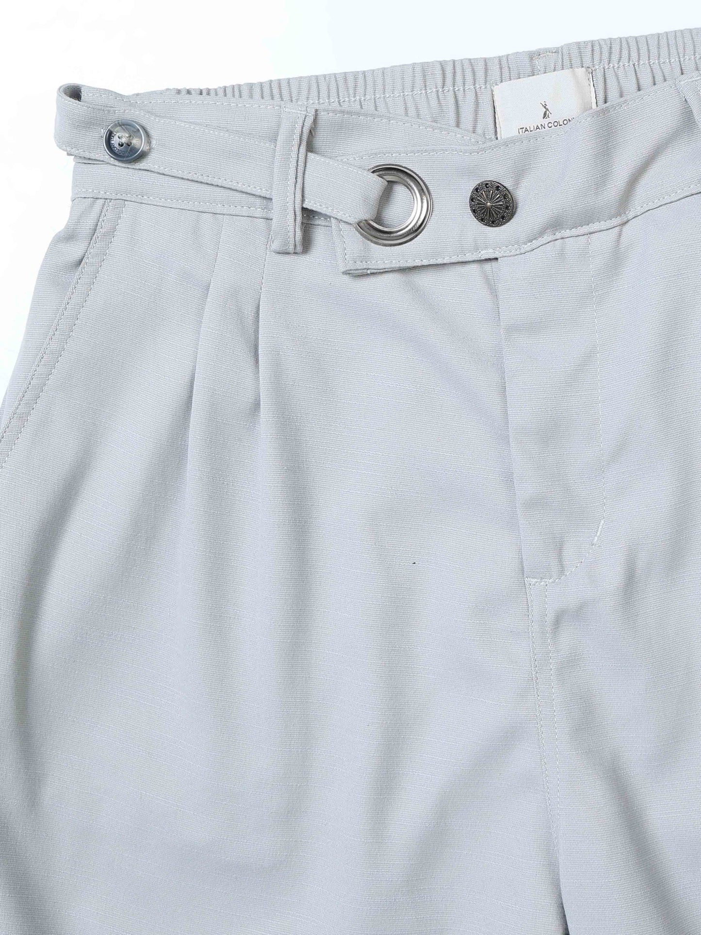 Riviera Relaxed Trouser In Silver Grey