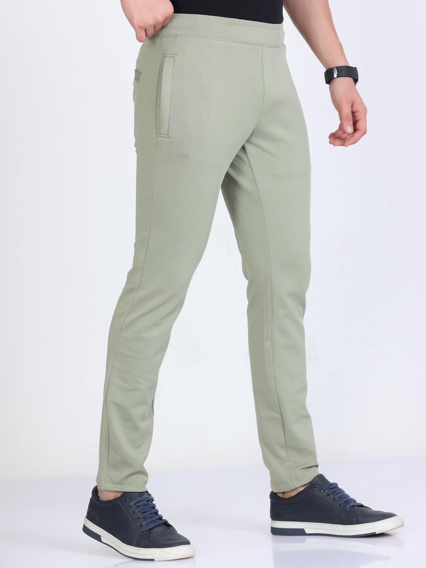 Men Fern Stretchy Peanut Joggers