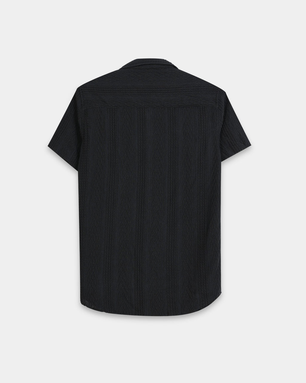 WAVE Black Knit Shirt