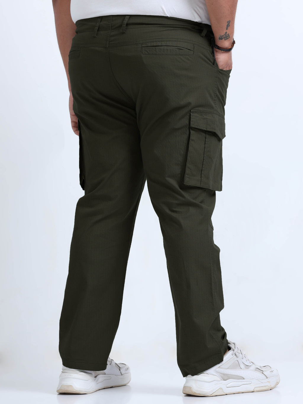 Men Big Boy Ribstop Cargo-Olive