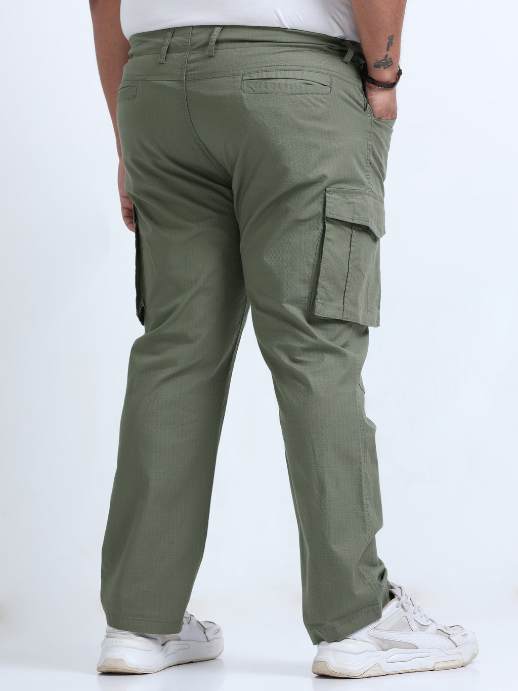 Men Big Boy Ribstop Cargo-Green