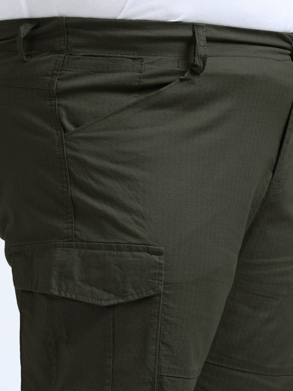 Men Big Boy Ribstop Cargo-Olive