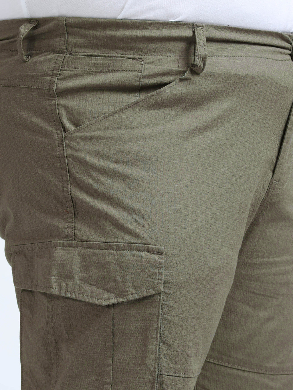 Men Big Boy Ribstop Cargo-Lt Olive