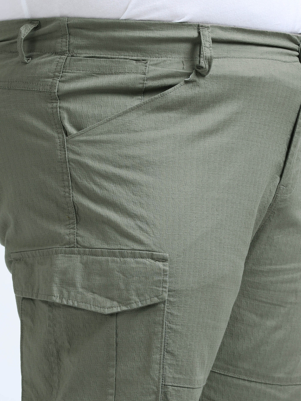 Men Big Boy Ribstop Cargo-Green