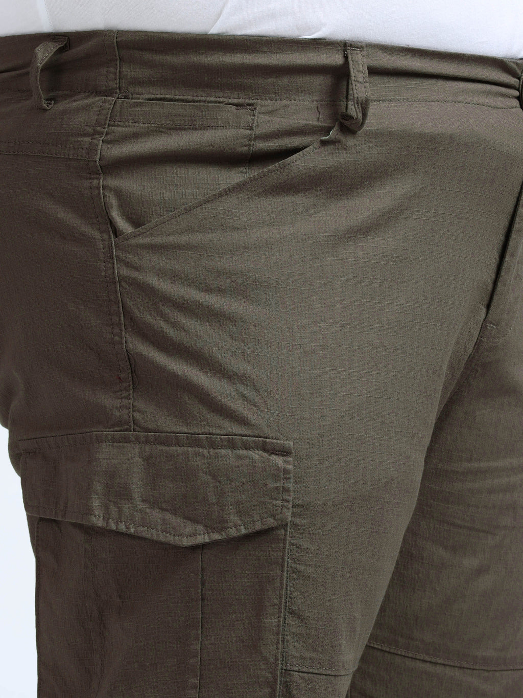 Men Big Boy Ribstop Cargo-Brown