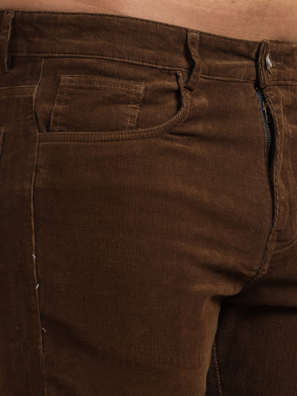 Brown Corduroy Pants Outfit Men