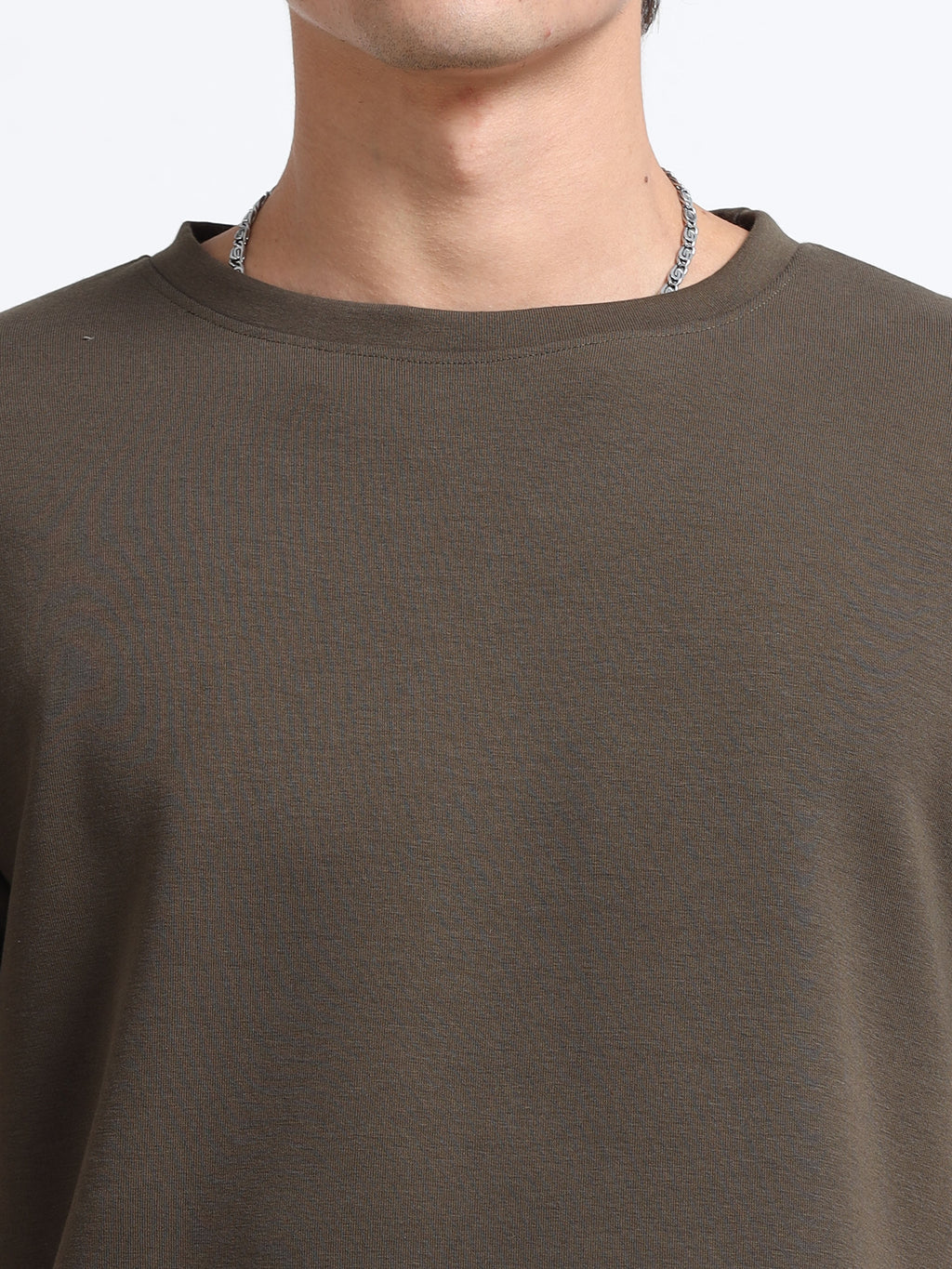 Men’s Olive Co-Ord Set – Soft Knit T-Shirt & Shorts | Everyday Comfort Wear | Casual Athleisure Set
