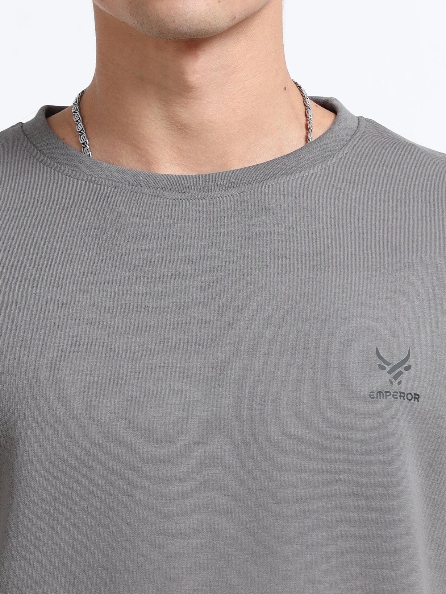 Men’s Dark Grey Co-Ord Set – Soft Knit T-Shirt & Shorts | Everyday Comfort Wear | Casual Athleisure Set