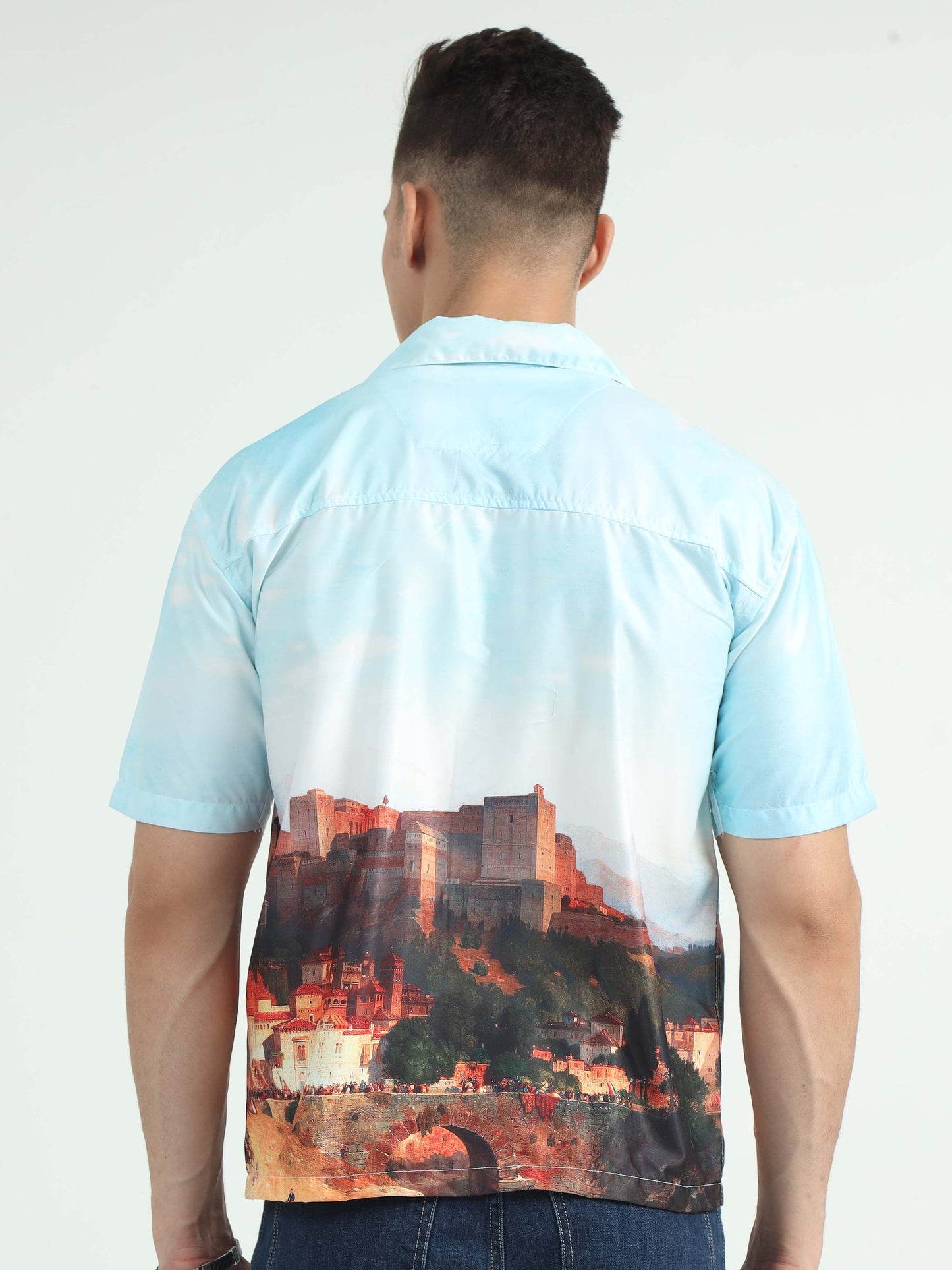 Men Macedonia Oversized Shirt-Macedonia