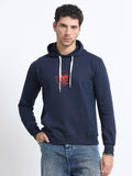 Navy Blue Hoodie Bio Wash Fleece