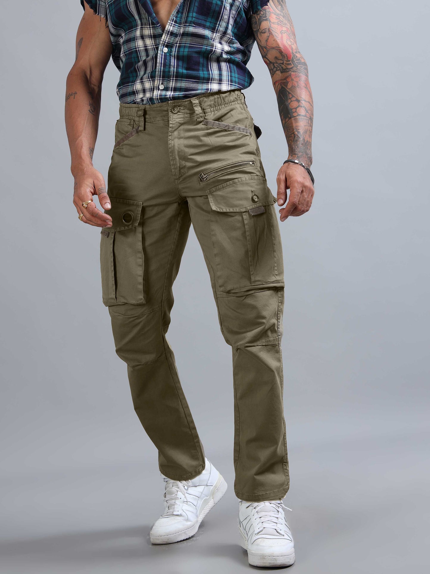 Aero Nord Cargo Pant In Dusty Beige