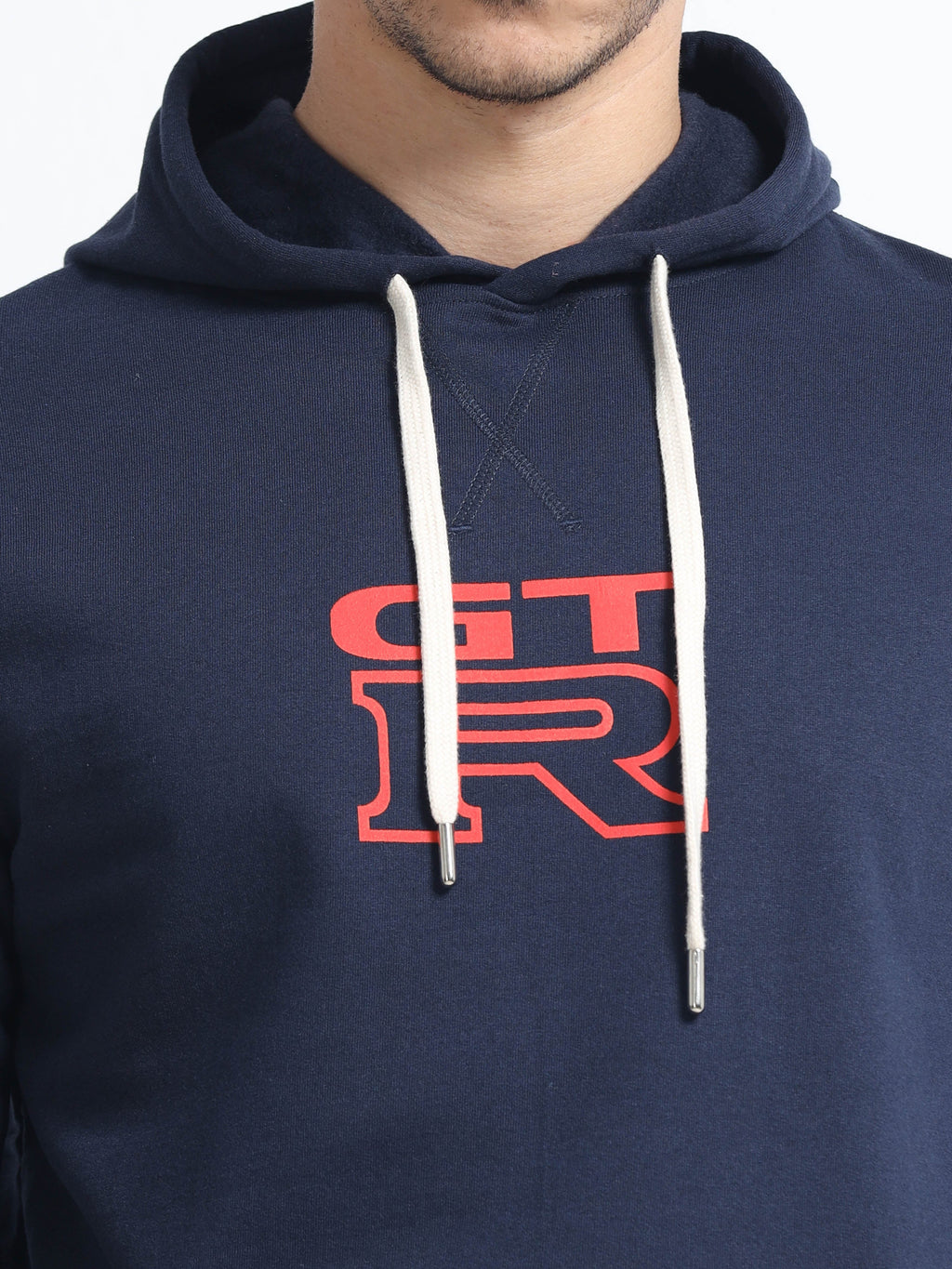 Navy Blue Hoodie Bio Wash Fleece
