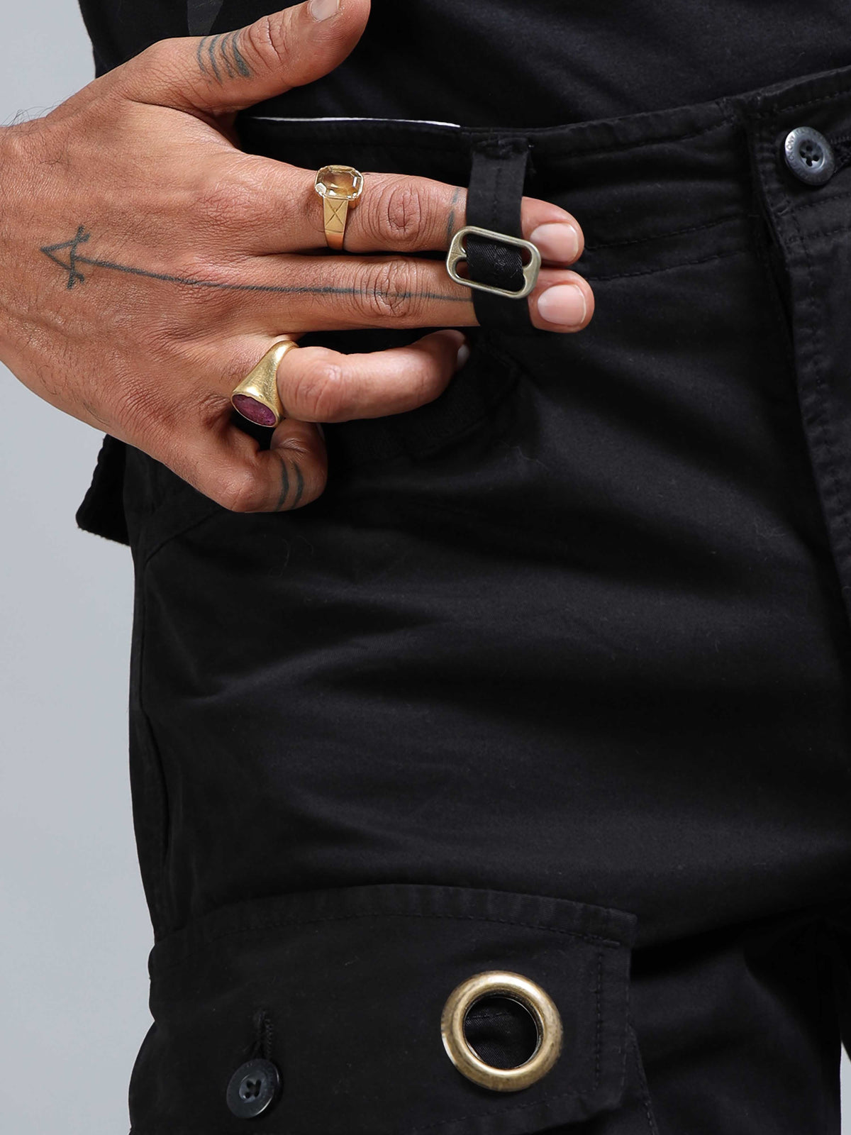 Aero Nord Cargo Pant In Black