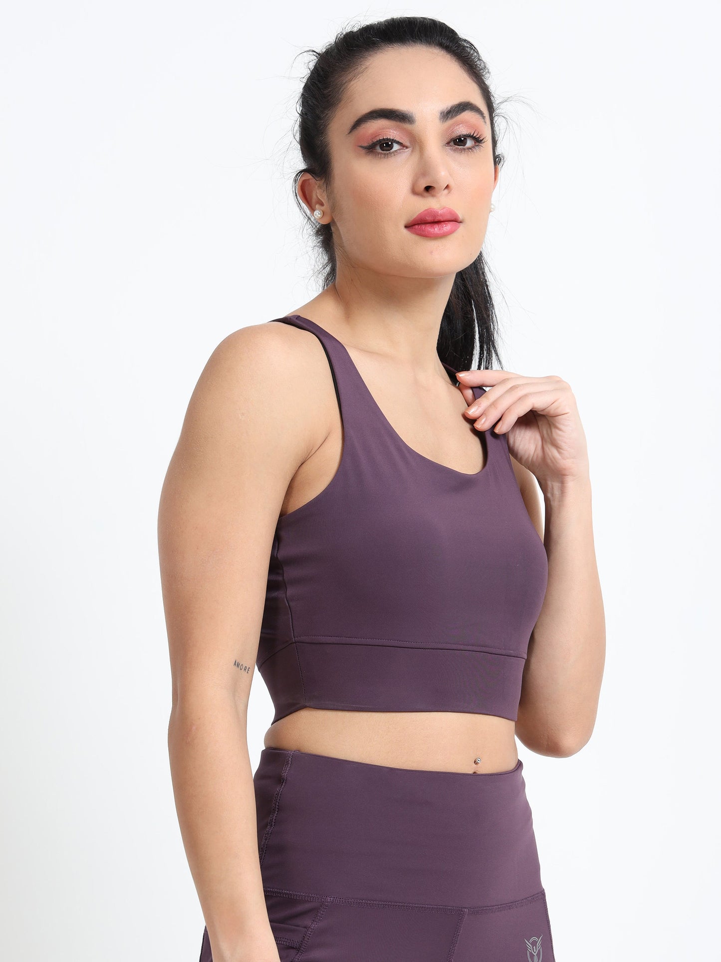 Plum Power Bra & Plum Perfect Legging Set