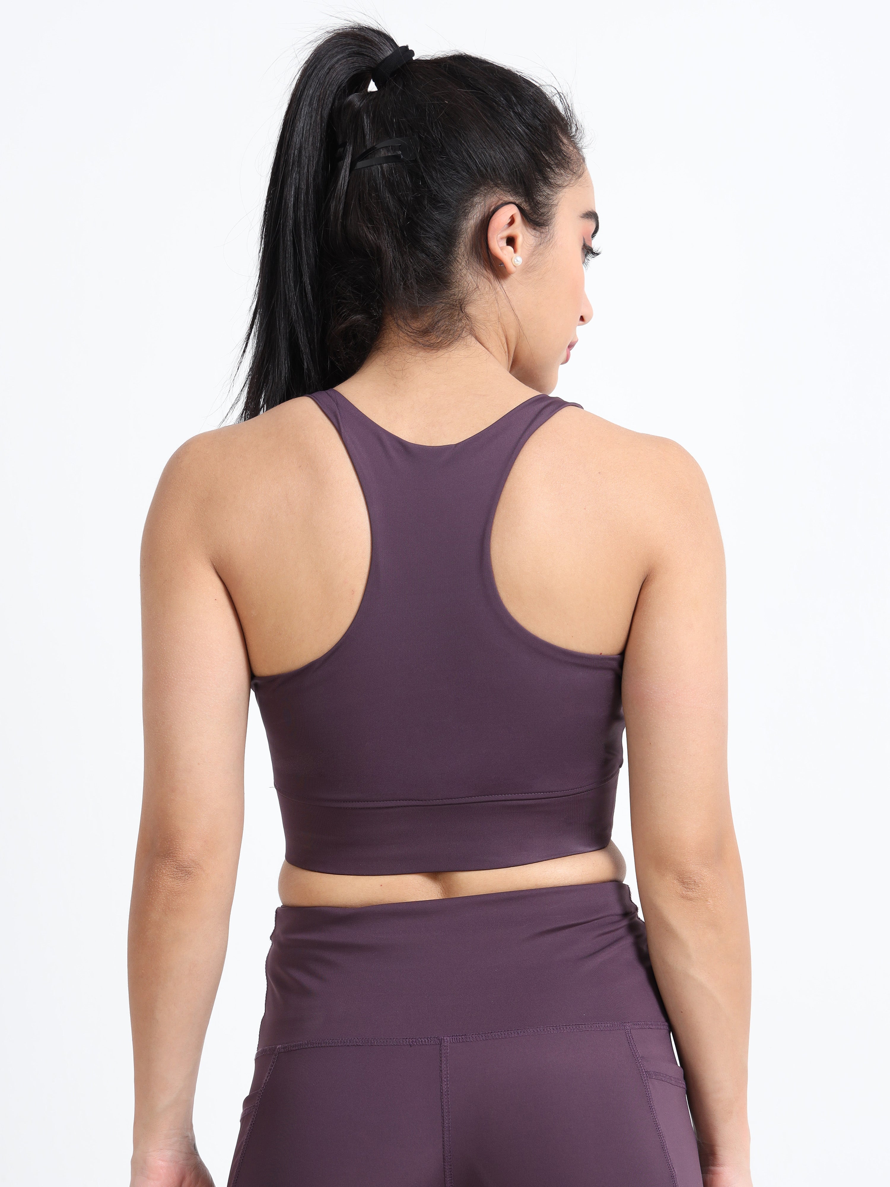 Plum Power Bra & Plum Perfect Legging Set