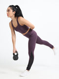 Plum Power Bra & Plum Perfect Legging Set